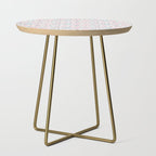 Tossed Ditsy Florals - Lilac Blue Side Table Gallery Image 1