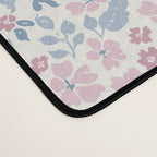 Tossed Ditsy Florals - Lilac Blue Desk Mat Gallery Image 4