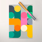 Modern Geometric 85A Wrapping Paper Gallery Image 1