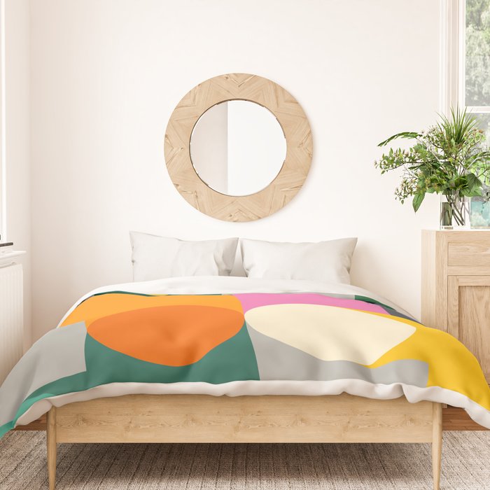 Modern Geometric 85A Duvet Cover Gallery Image 3