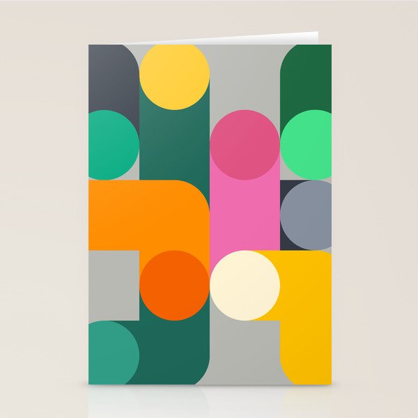 Modern Geometric 85A Stationery Card Gallery Image 1