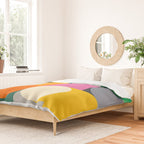 Modern Geometric 85A Duvet Cover Gallery Image 2