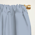 Moon Minimalism - Blue Window Curtain Gallery Image 2