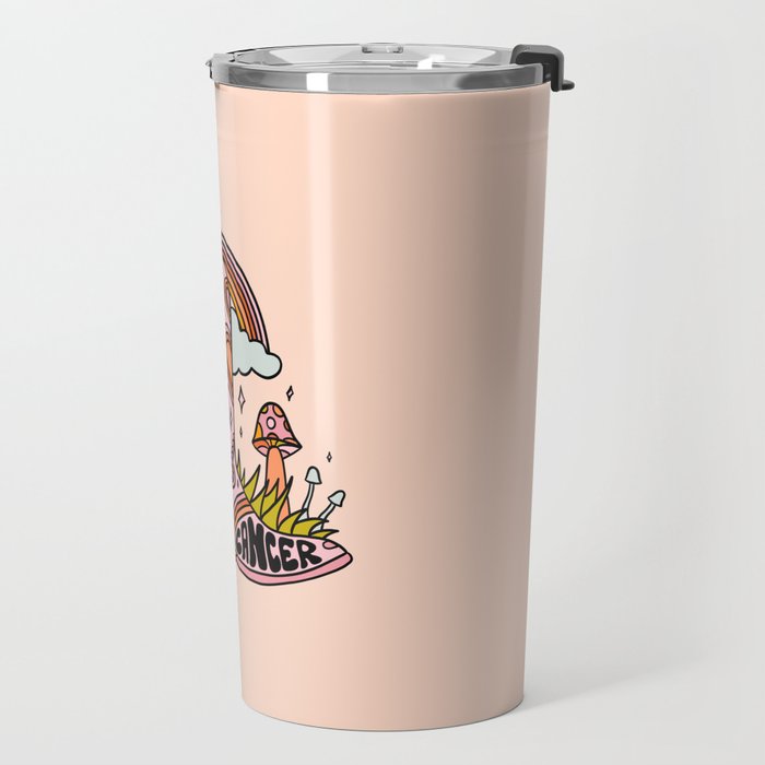 Cancer Cowboy Boot Travel Mug Gallery Image 2