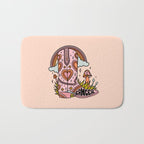 Cancer Cowboy Boot Bath Mat Gallery Image 1