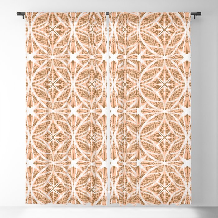 Tile wild leaves starry PF1 Window Curtain Gallery Image 1