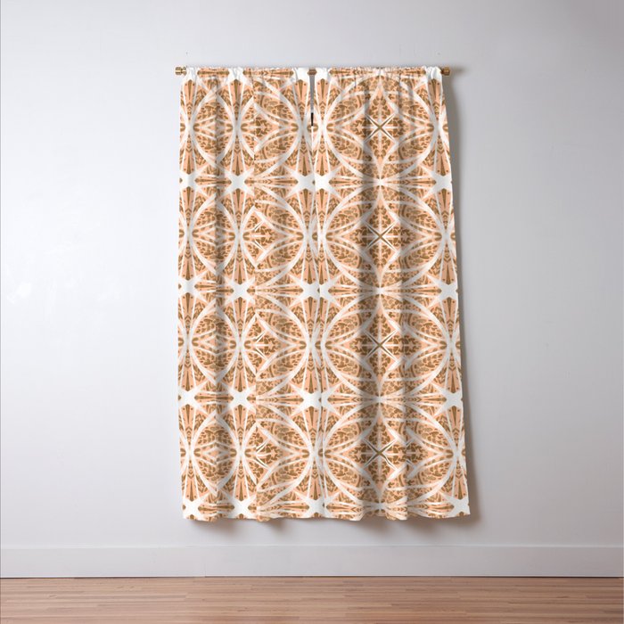 Tile wild leaves starry PF1 Window Curtain Gallery Image 3