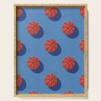 BALLS Basketball - outdoor - pattern Serving Tray Gallery Image 1