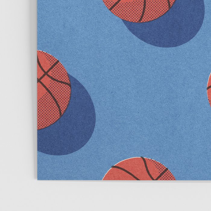 BALLS Basketball - outdoor - pattern Poster Gallery Image 3