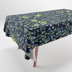 Botanical Night Bloom Tablecloth Gallery Image 1