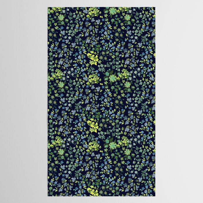 Botanical Night Bloom Tablecloth Gallery Image 2