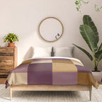 Bold Autumn Checks Pattern - Large XII Comforter Gallery Image 3