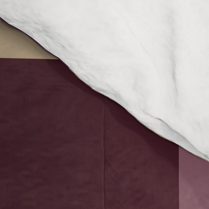 Bold Autumn Checks Pattern - Large XII Comforter Gallery Image 4