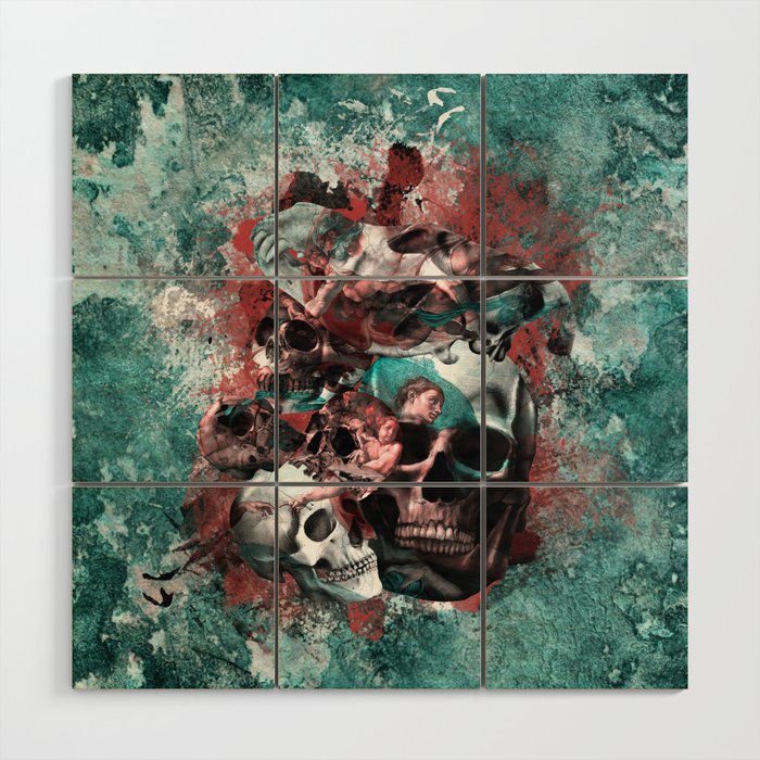 The Creation of Adam Wood Wall Art Gallery Image 1