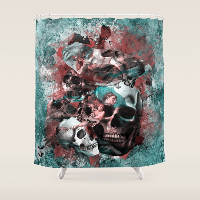 The Creation of Adam Shower Curtain Gallery Image 1