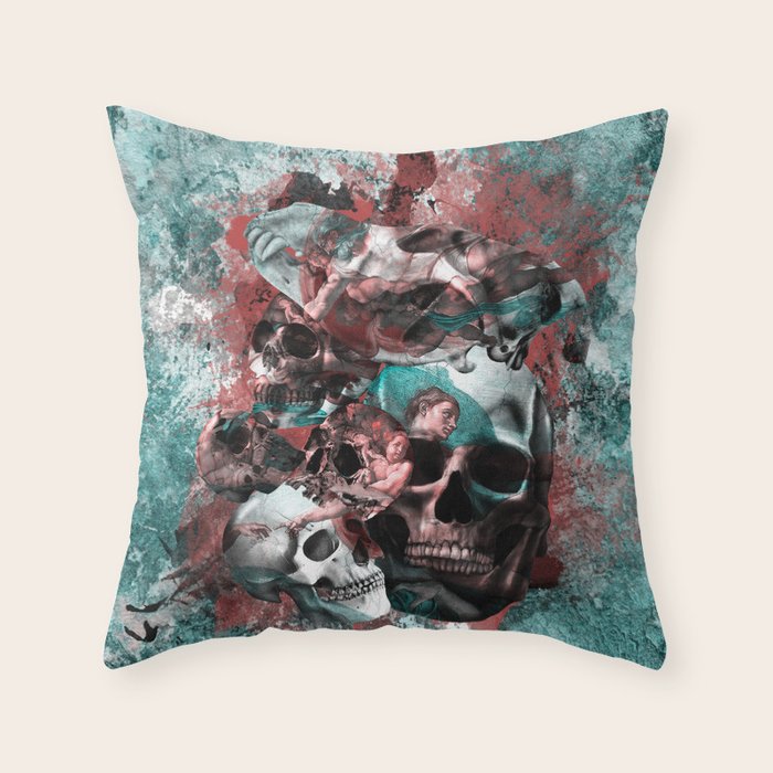 The Creation of Adam Throw Pillow Gallery Image 6
