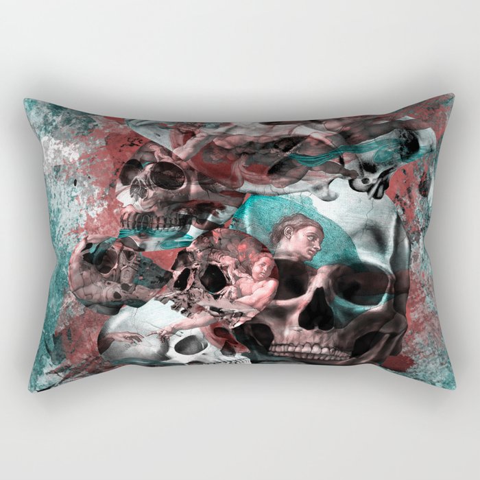 The Creation of Adam Rectangular Pillow Gallery Image 2