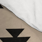 Southwestern Pattern 451 Beige and Black Comforter Gallery Image 4