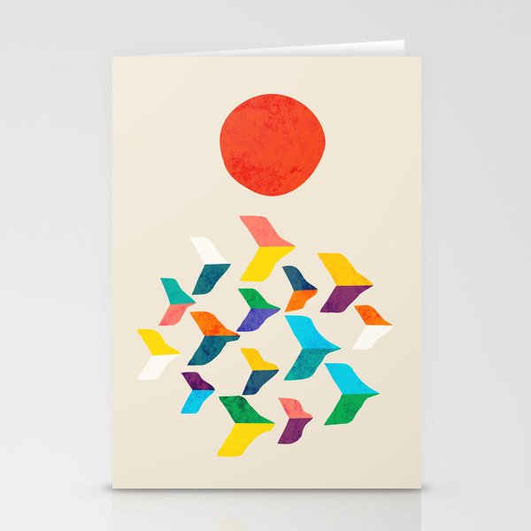 Great Bird Migration Stationery Card Gallery Image 1