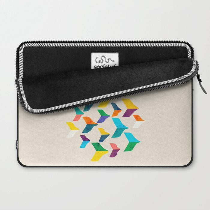 Great Bird Migration Laptop Sleeve Gallery Image 2