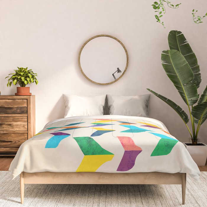 Great Bird Migration Comforter Gallery Image 3