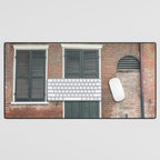 Old New Orleans II x New Orleans French Quarter Architecture Photography Desk Mat Gallery Image 1
