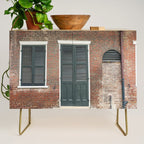 Old New Orleans II x New Orleans French Quarter Architecture Photography Credenza Gallery Image 1