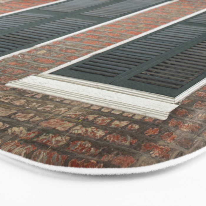 Old New Orleans II x New Orleans French Quarter Architecture Photography Bath Mat Gallery Image 3