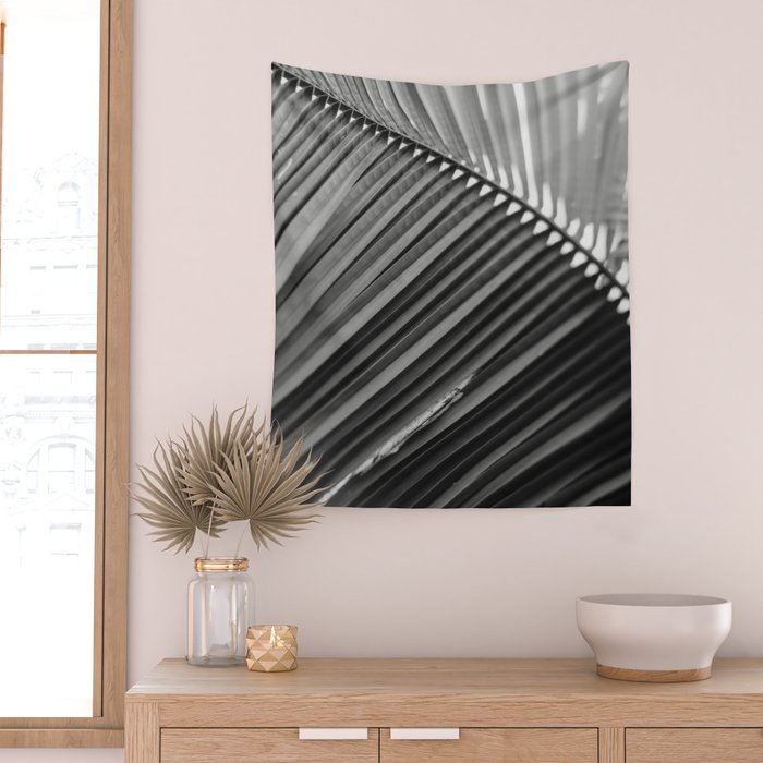 Sway - Modern Minimal Botanical Wall Tapestry Gallery Image 2