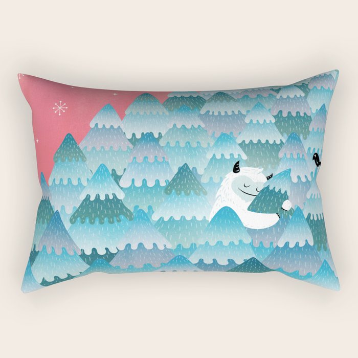 Tree Hugger Rectangular Pillow Gallery Image 1