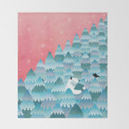 Tree Hugger Throw Blanket Gallery Image 2