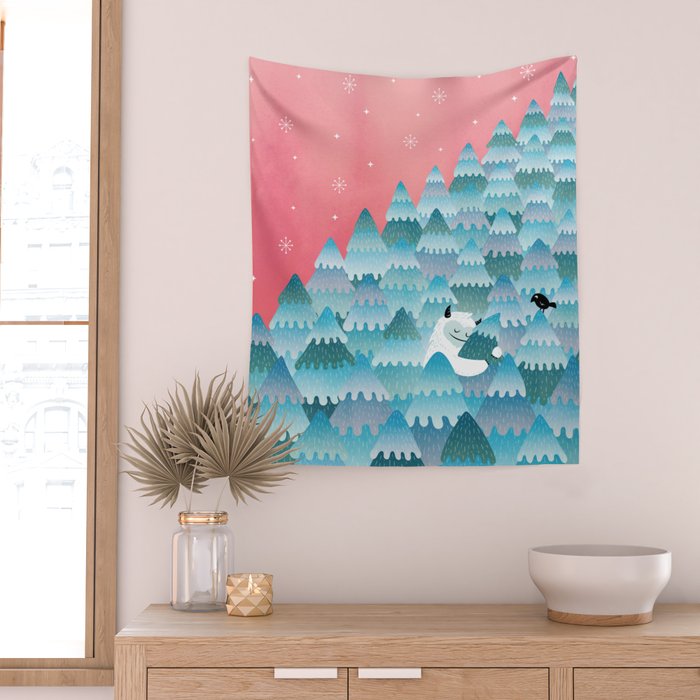 Tree Hugger Wall Tapestry Gallery Image 2