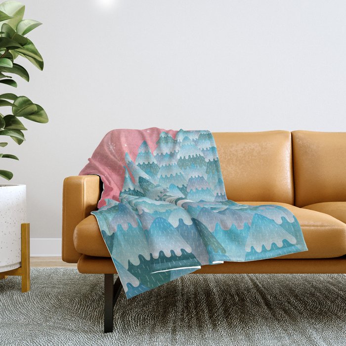 Tree Hugger Throw Blanket Gallery Image 1
