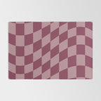 Wavy Ripe Berry x Dusty Mauve Rug Gallery Image 2