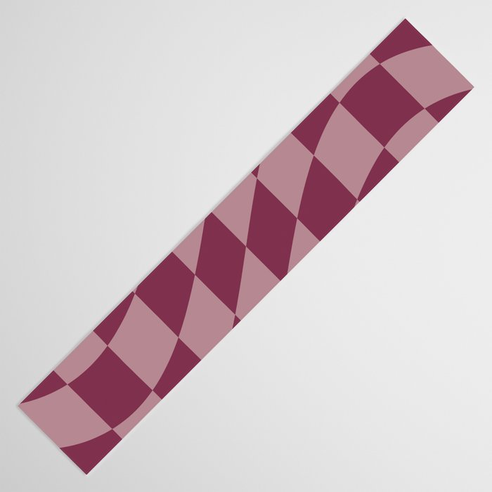 Wavy Ripe Berry x Dusty Mauve Table Runner Gallery Image 3