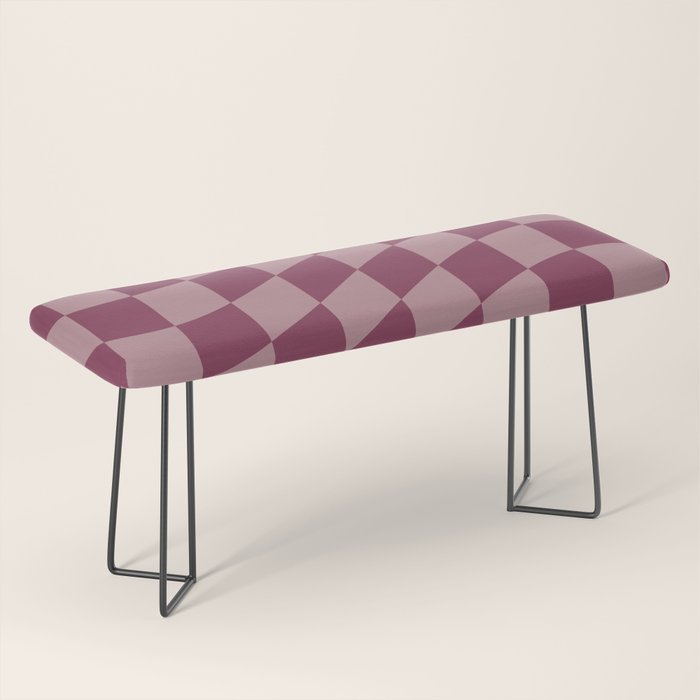 Wavy Ripe Berry x Dusty Mauve Bench Gallery Image 1