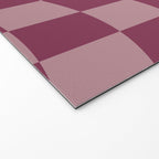 Wavy Ripe Berry x Dusty Mauve Welcome Mat Gallery Image 2