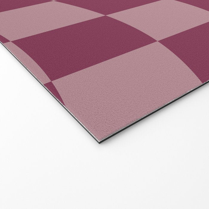 Wavy Ripe Berry x Dusty Mauve Welcome Mat Gallery Image 2