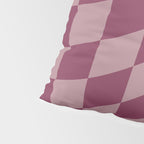 Wavy Ripe Berry x Dusty Mauve Pillow Sham Gallery Image 4