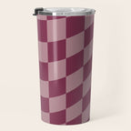 Wavy Ripe Berry x Dusty Mauve Travel Mug Gallery Image 3