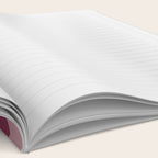 Wavy Ripe Berry x Dusty Mauve Notebook Gallery Image 2