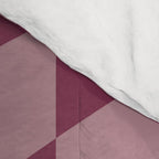 Wavy Ripe Berry x Dusty Mauve Comforter Gallery Image 4