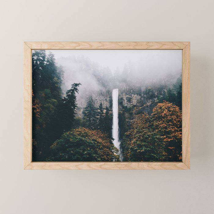 Multnomah Falls Mini Art Print Gallery Image 1