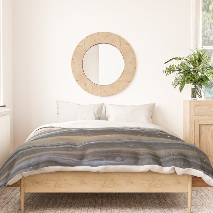 Snow on Brownsville Duvet Cover Gallery Image 3