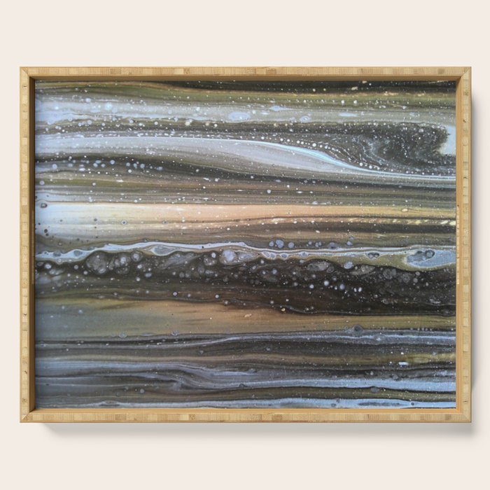 Snow on Brownsville Serving Tray Gallery Image 1