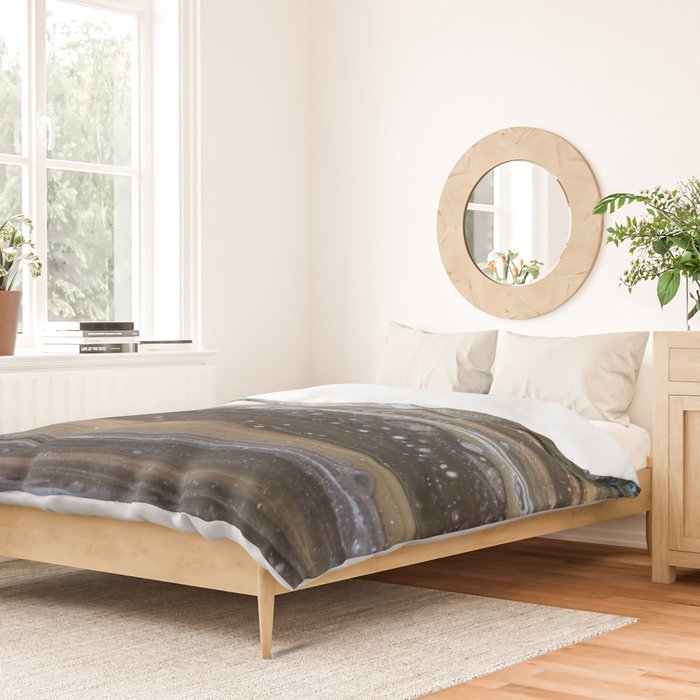 Snow on Brownsville Duvet Cover Gallery Image 2