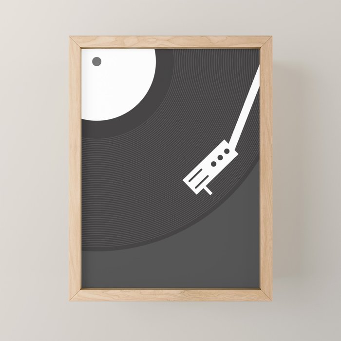 Vinyl Record Mini Art Print Gallery Image 1