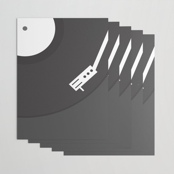 Vinyl Record Wrapping Paper Gallery Image 3