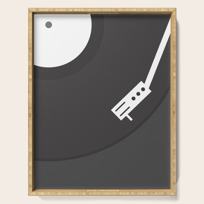 Vinyl Record Serving Tray Gallery Image 1