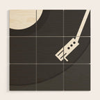 Vinyl Record Wood Wall Art Gallery Image 1
